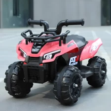 Детский квадроцикл M 6297ERL-8 розовый с пультом управления